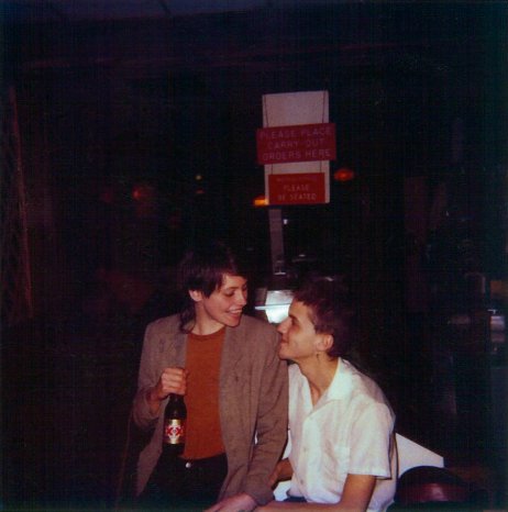 Kate and Doug Polaroid from the Louisville Punk site